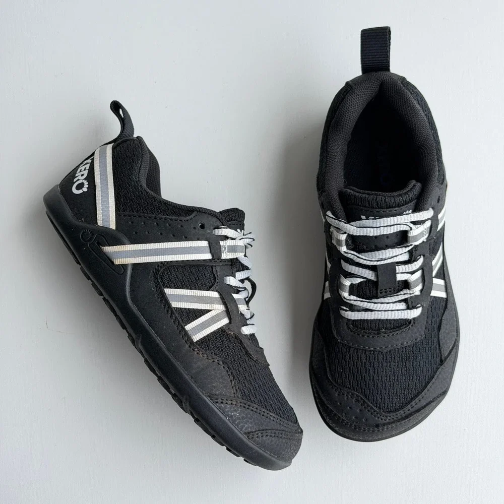 Xero Kids Prio Running Shoe size 13 Black Minimalist Barefoot Casual